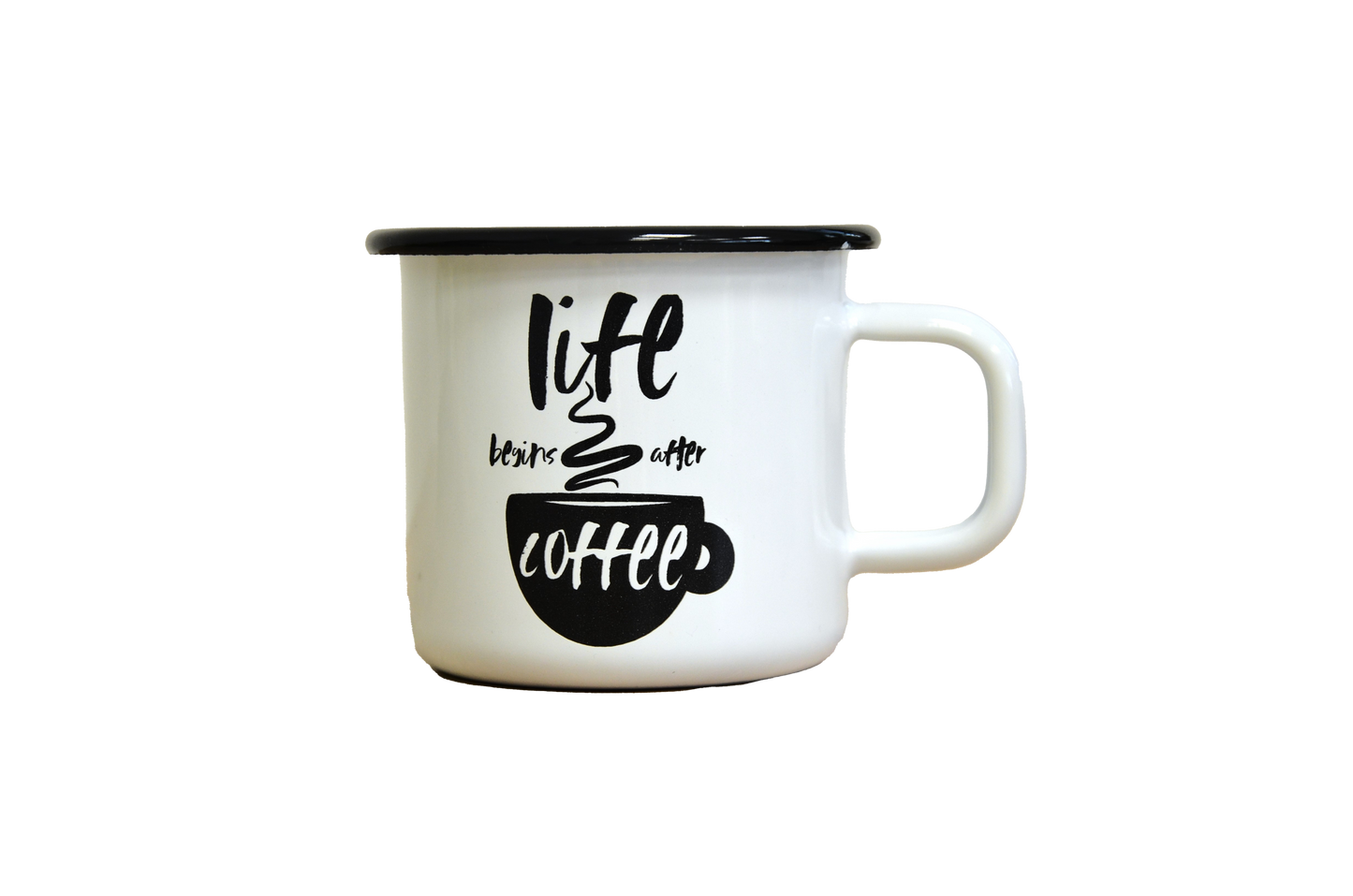 Lonček 'Life Begins After Coffee'
