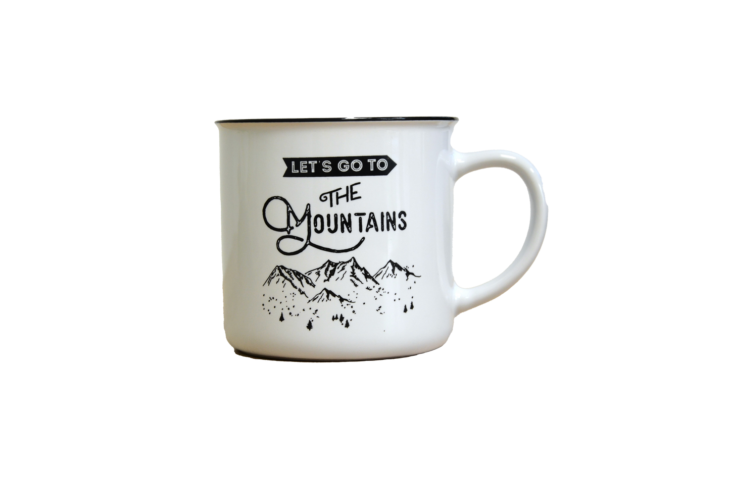 Skodelica 'Let's Go To The Mountains'