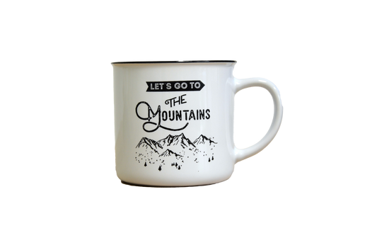 Skodelica 'Let's Go To The Mountains'